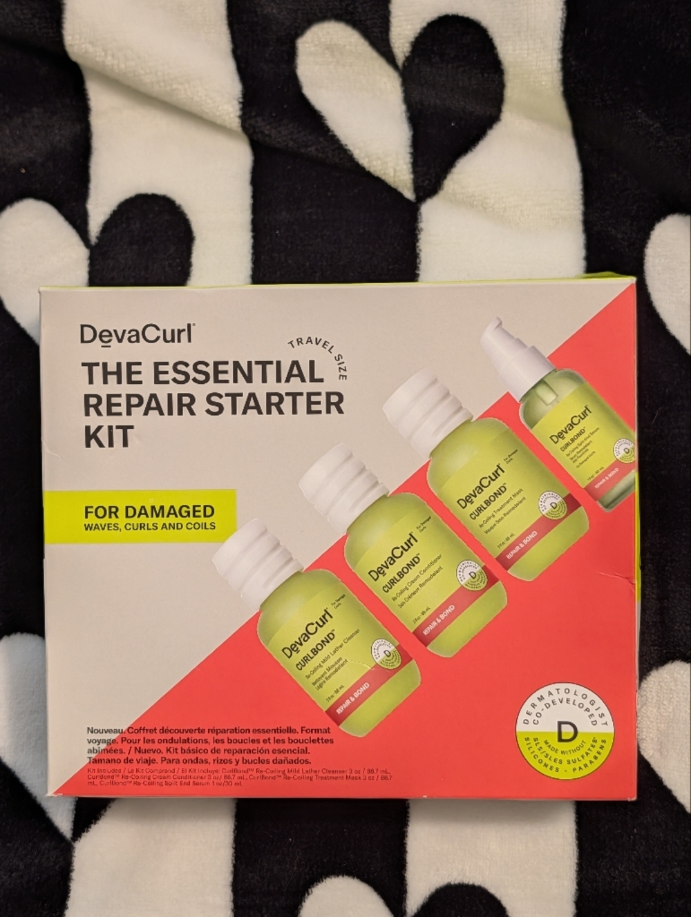 DevaCurl The Essential Repair Starter Kit - Travel Size Kit New In Box